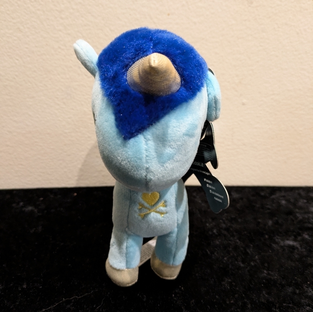 Tokidoki Blue and Gold Plush with Star Detail - Picture 5 of 8